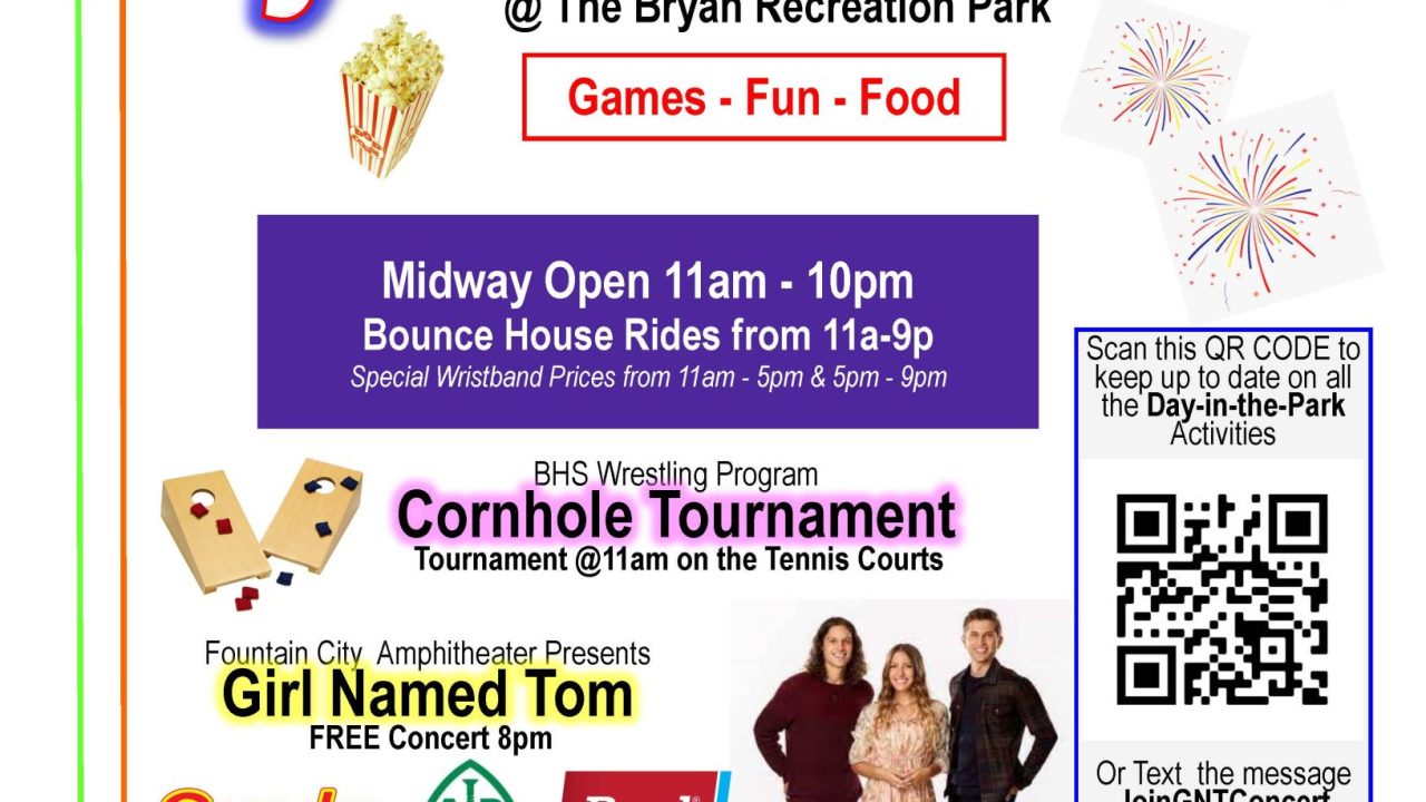 Girl Named Tom Concert and Day in the Park Event Information City of