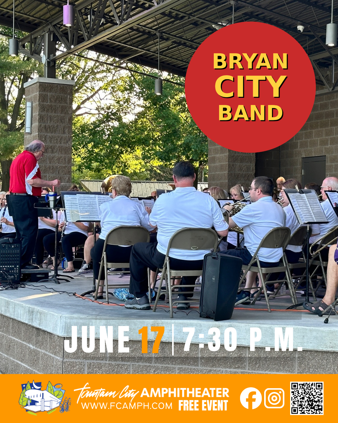 Bryan City Band at the AMP