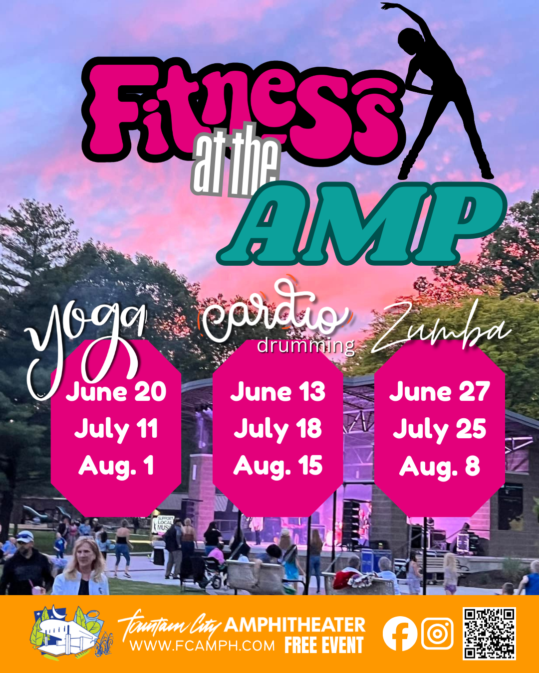 Fitness at the AMP: Zumba